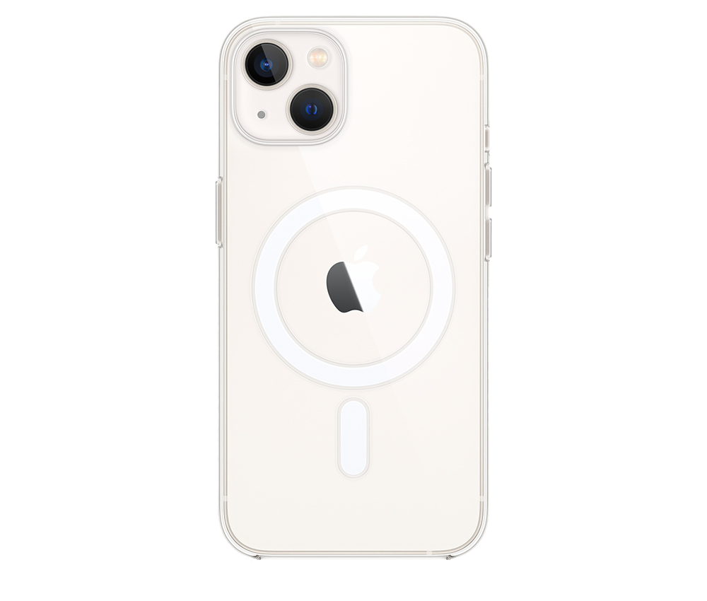 Apple Etui Silikonowe z MagSafe iPhone 13  - Przezroczysty