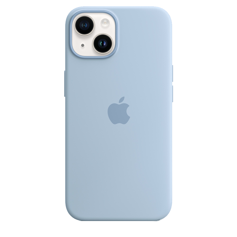 Apple Etui Silikonowe z MagSafe 14 Czysty Błękit